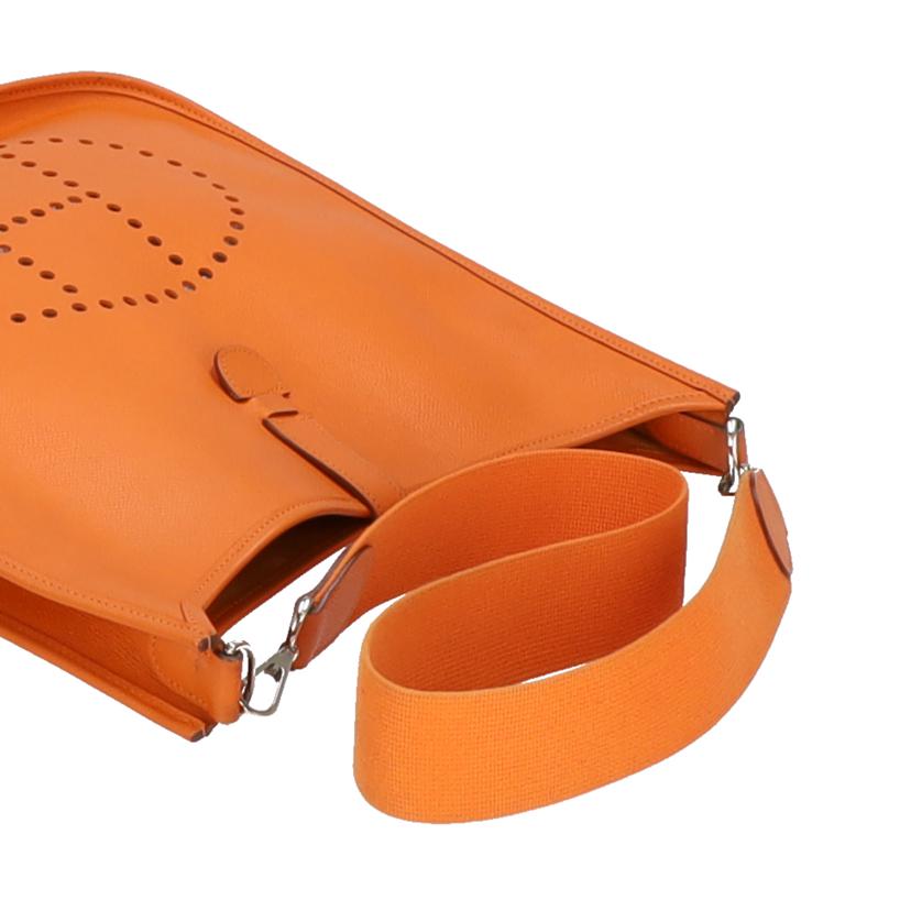 HERMES エルメス/エヴリンⅠGM/ヴォーエプソン/オレンジ//□K刻/Bランク/75