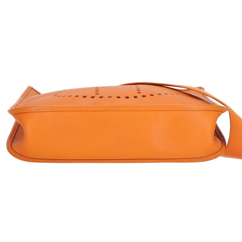 HERMES エルメス/エヴリンⅠGM/ヴォーエプソン/オレンジ//□K刻/Bランク/75