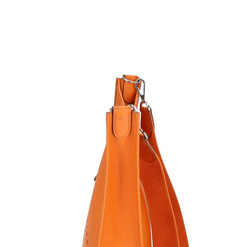 HERMES エルメス/エヴリンⅠGM/ヴォーエプソン/オレンジ//□K刻/Bランク/75