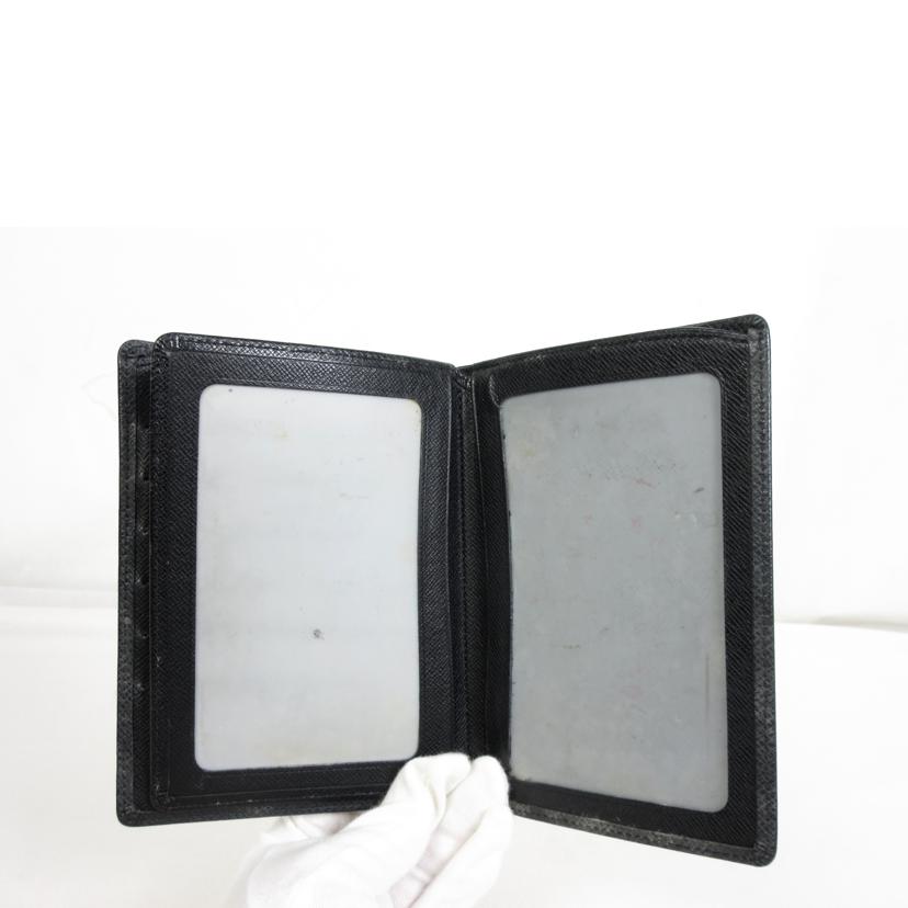 LV ルイヴィトン/パスケース付きカード・札入れ/タイガ黒//MI1***/Bランク/70