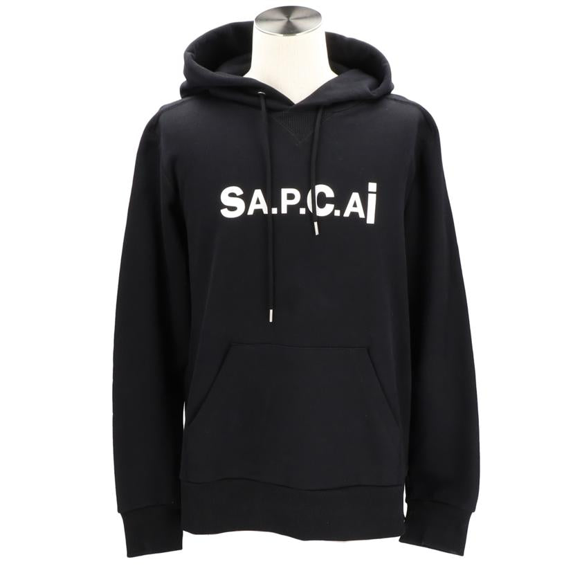 A.P.C×sacai サカイ/A.P.C×sacai ロゴスウエットパーカー//Bランク/75