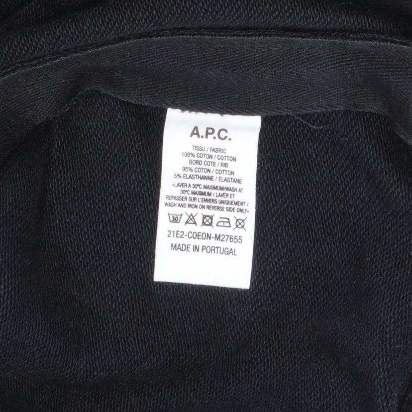 A.P.C×sacai サカイ/A.P.C×sacai ロゴスウエットパーカー//Bランク/75