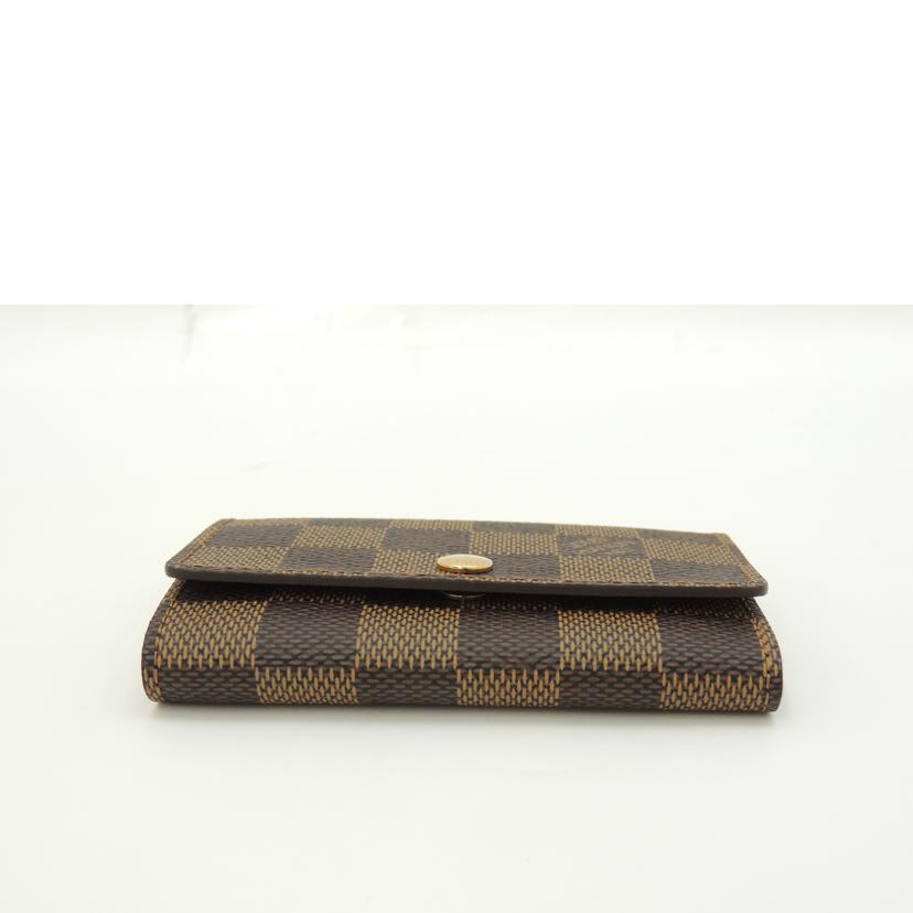 LOUIS VUITTON ルイ・ヴィトン キーケース 6連 市松模様 ブラウン/ミュルティクレ6/ダミエ・エベヌ/N62630//CT1014/SAランク/69