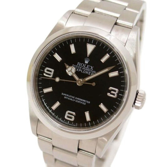ROLEX ロレックス 腕時計 2009年頃製造 フルコマ ステンレス/エクスプローラー1/ルーレット・V番/114270//V505830(2009)/SAランク/69