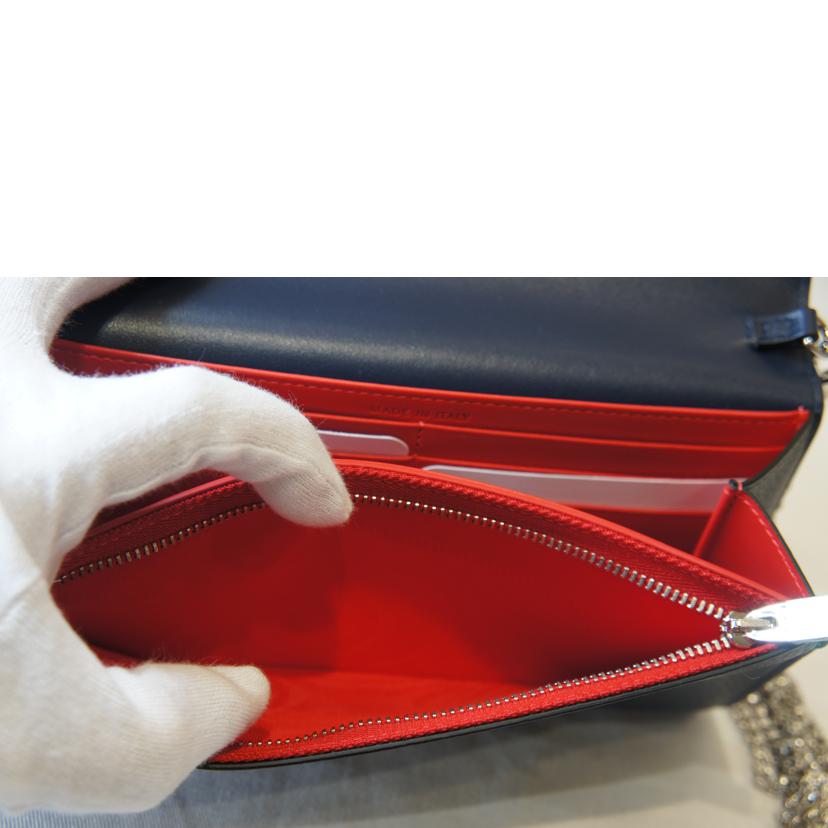 C.Louboutin クリスチャンルブタン/W BOUDOIR CHAIN WALLET CALF/1185068//SAランク/92