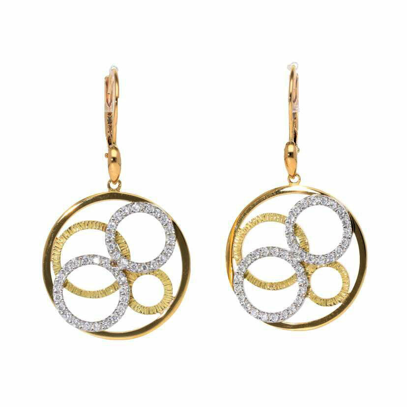 / K18PT900ダイヤピアス0.56ct//Aランク/75