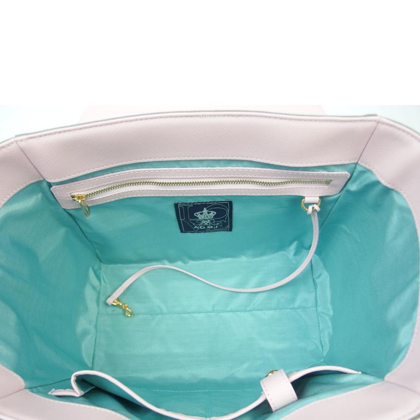 A.D.M.J エーディーエムジェー/レザートートバッグ グレー//Aランク/83