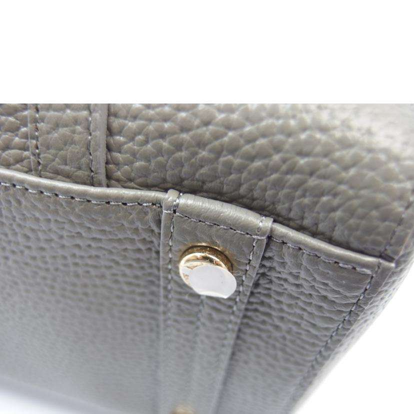 A.D.M.J エーディーエムジェー/レザートートバッグ グレー//Aランク/83