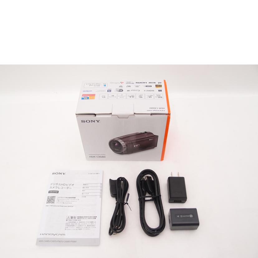 SONY ソニー/デジタルビデオカメラ/HDR-CX680//5147784/Aランク/69