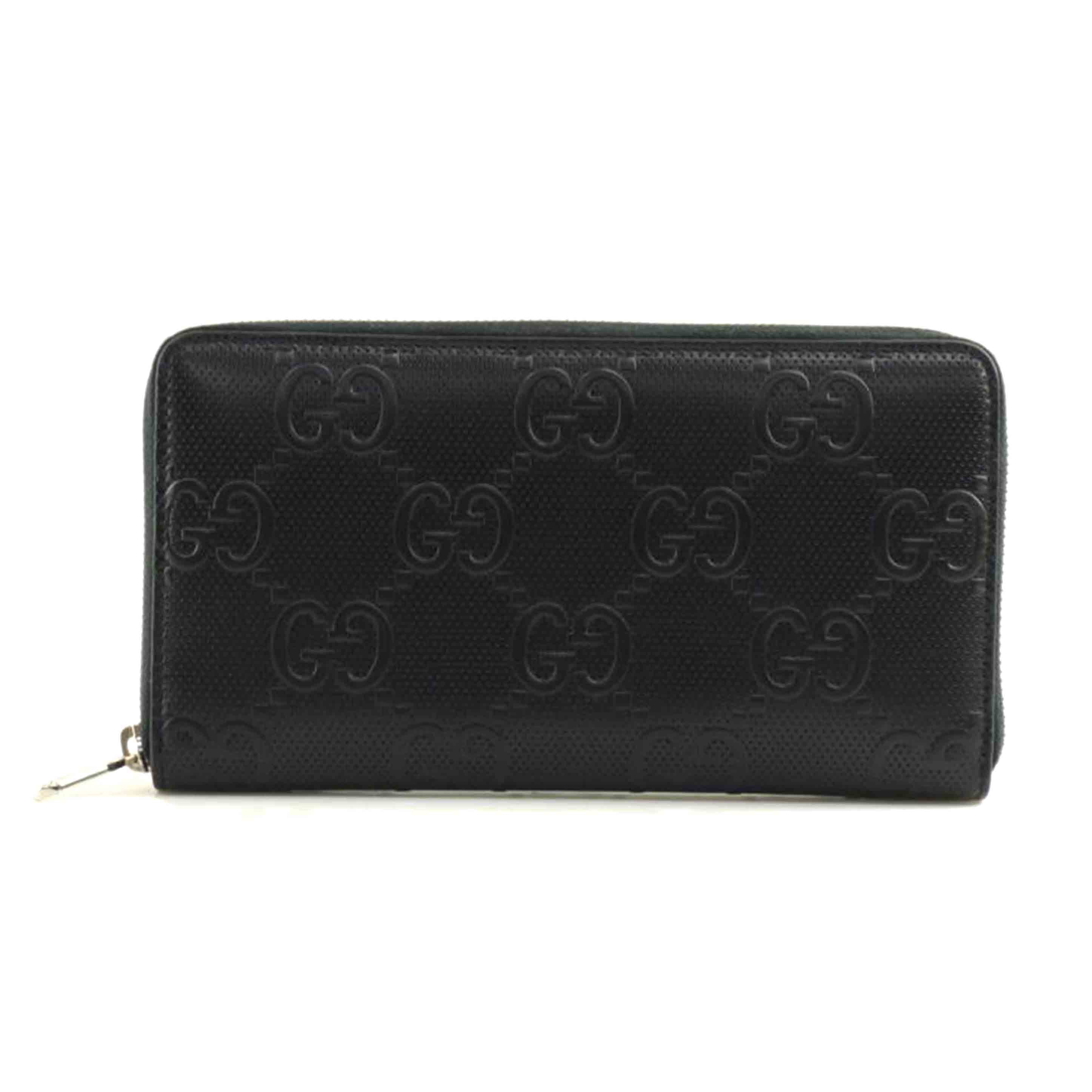 GUCCI グッチ/GGエンボスラウンドジップオーガナイザー長財布/625563//496***/ABランク/64