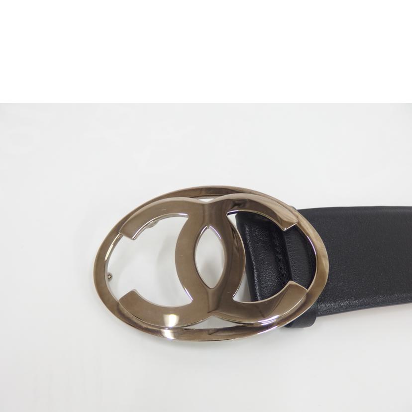 CHANEL シャネル/デカココマークレザーベルト//2000年製/ABランク/82