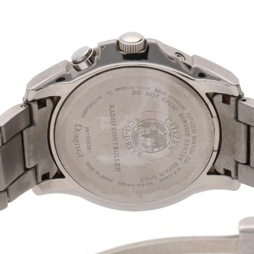 CITIZEN シチズン/ATTESA・チタニウム/電波ソーラー/H100-T014844//2N1000281/Bランク/75
