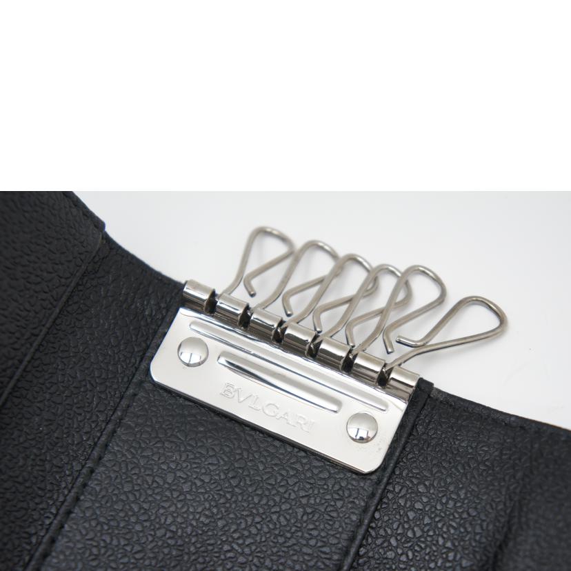 BVLGARI ブルガリ/ロゴマニア6連キーケース//ABELEL/SAランク/75