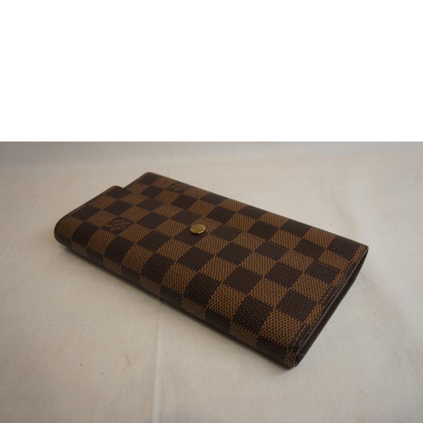 LV ルイヴィトン/ポルトトレゾールインターナショナル/ダミエ/N61215//TH1013/ABランク/92