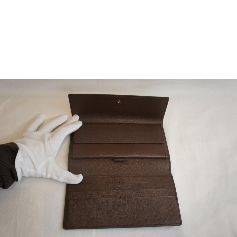 LV ルイヴィトン/ポルトトレゾールインターナショナル/ダミエ/N61215//TH1013/ABランク/92