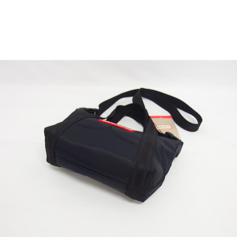 HUNTER ハンター ハンドバッグ ショルダーバッグ/トップクリップ/ナイロン2WAYバッグ/ブラック/UBS1203KBM//Aランク/04