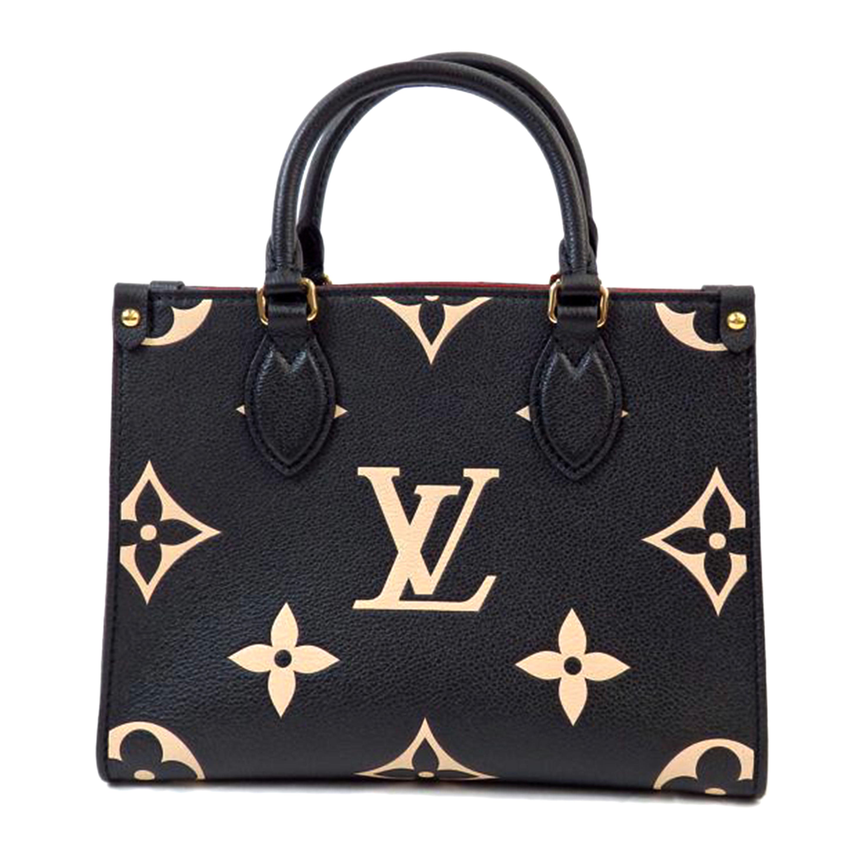 LOUIS VUITTON ルイヴィトン/オンザゴーPM/モノグラム・アンプラント/ブラック/M45659//SAランク/72