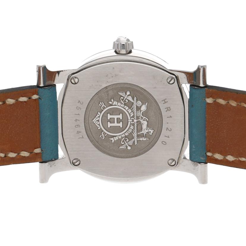 HERMES エルメス/Hウォッチ・ロンド/レディース/クオーツ/HR1.210//2514647/Bランク/75