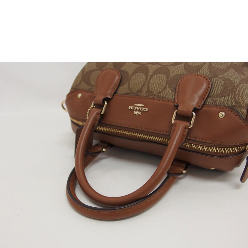 COACH コーチ/シグネチャー/ミニベネットサッチェル/2WAYショルダーバッグ/F58312//C1780/ABランク/04