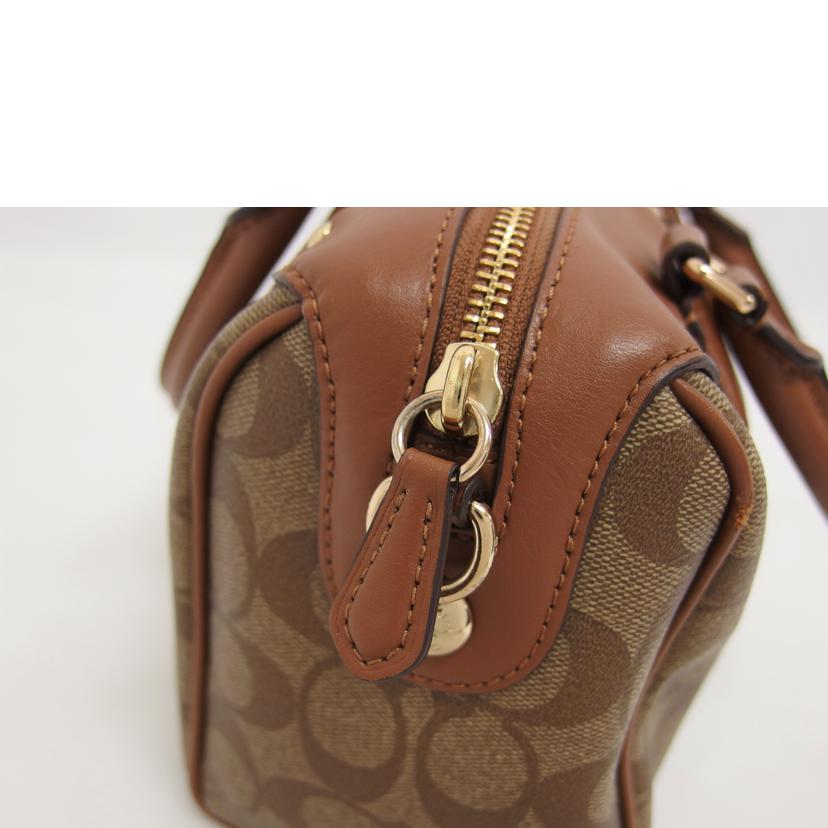 COACH コーチ/シグネチャー/ミニベネットサッチェル/2WAYショルダーバッグ/F58312//C1780/ABランク/04