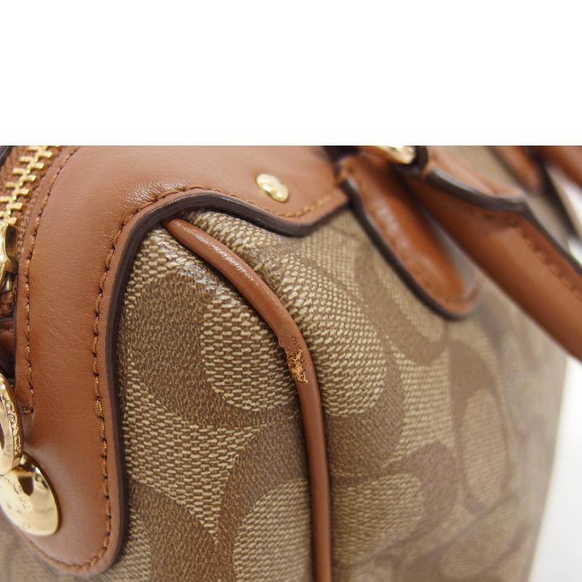 COACH コーチ/シグネチャー/ミニベネットサッチェル/2WAYショルダーバッグ/F58312//C1780/ABランク/04