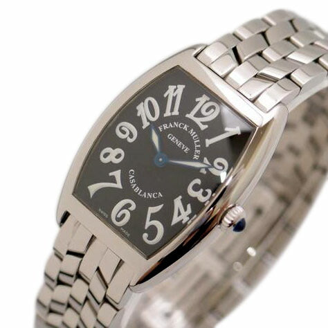 FRANCK MULLER フランク・ミュラー 腕時計 ステンレススチール レディース 黒/カサブランカ/レディース/クオーツ/1752QZ//3003/SAランク/69