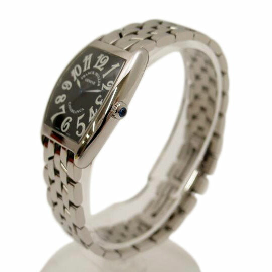 FRANCK MULLER フランク・ミュラー 腕時計 ステンレススチール レディース 黒/カサブランカ/レディース/クオーツ/1752QZ//3003/SAランク/69