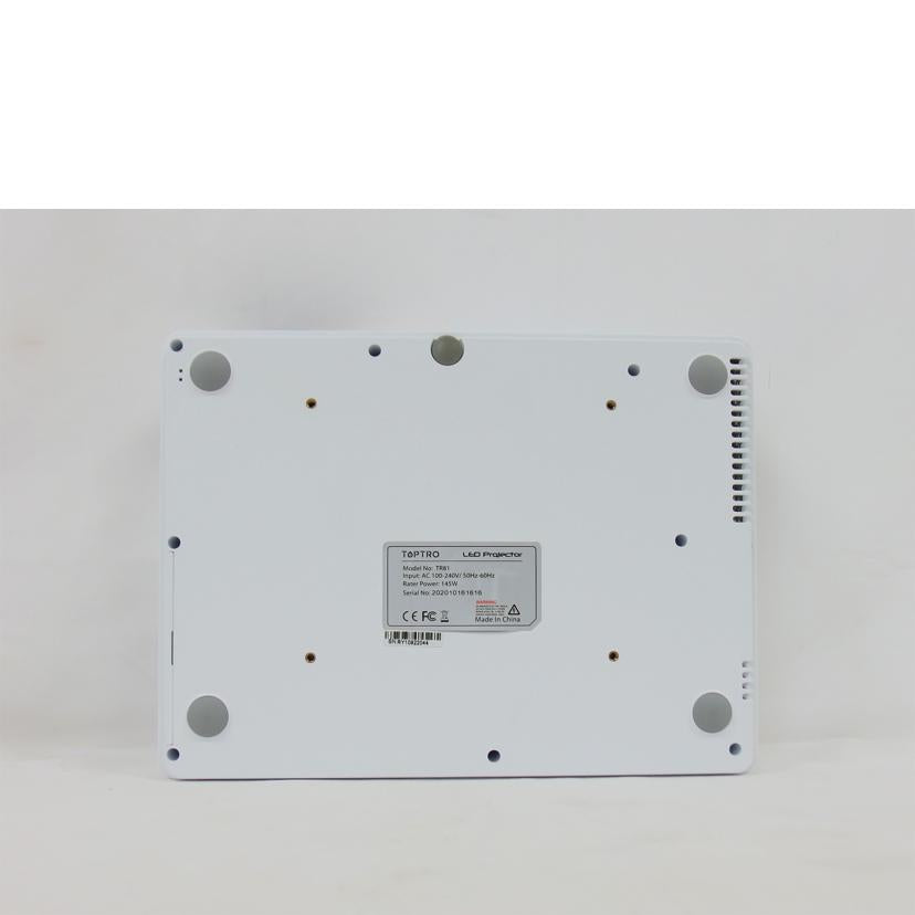 TOPTRO TOPTRO/フルHD/プロジェクター/TR81//202010161616/ABランク/04