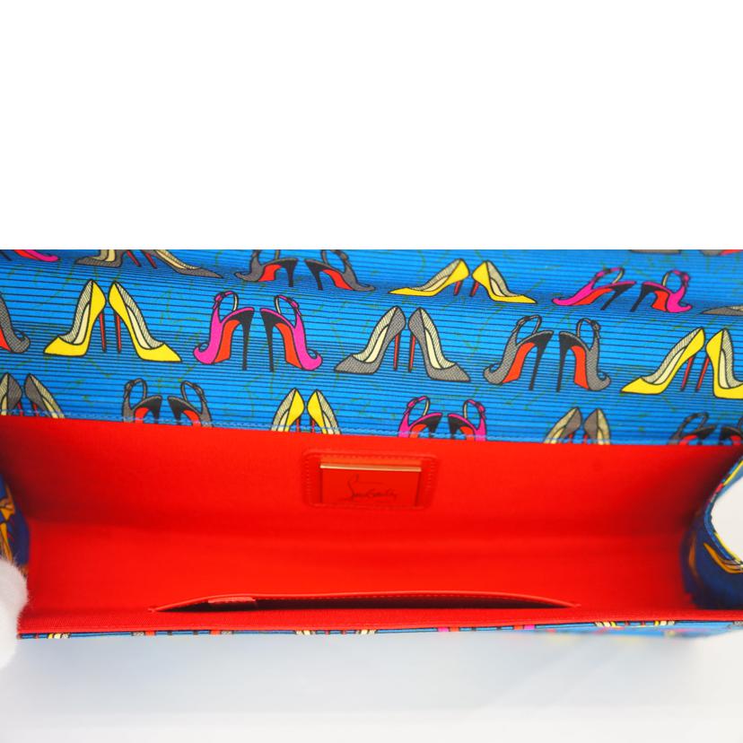 Christian Louboutin クリスチャン・ルブタン/クラッチ/ハイヒール柄//ABランク/09