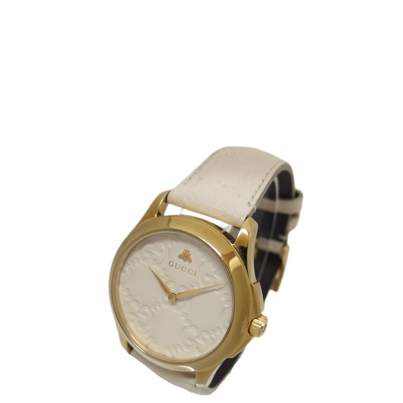 GUCCI グッチ/Gタイムレス/GGレザー/アナログウォッチ/クォーツ/YA1264033//17280529/ABランク/04