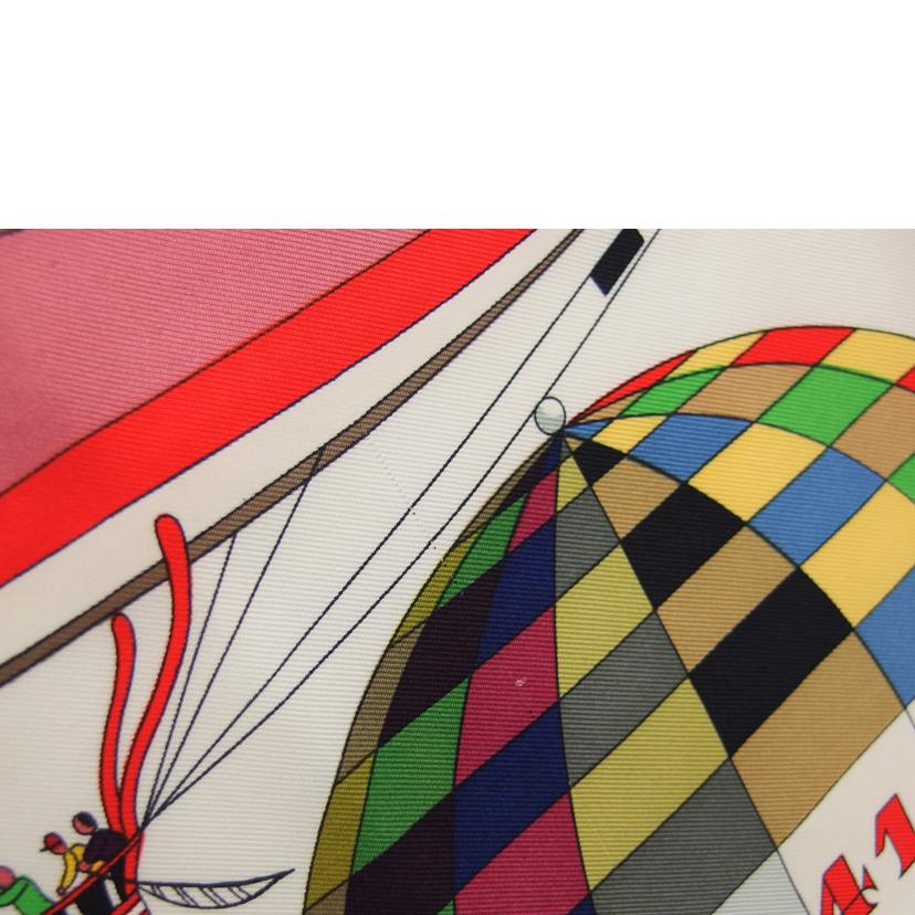 HERMES エルメス/カレ90/シルクスカーフ/大空の狂気//ABランク/04