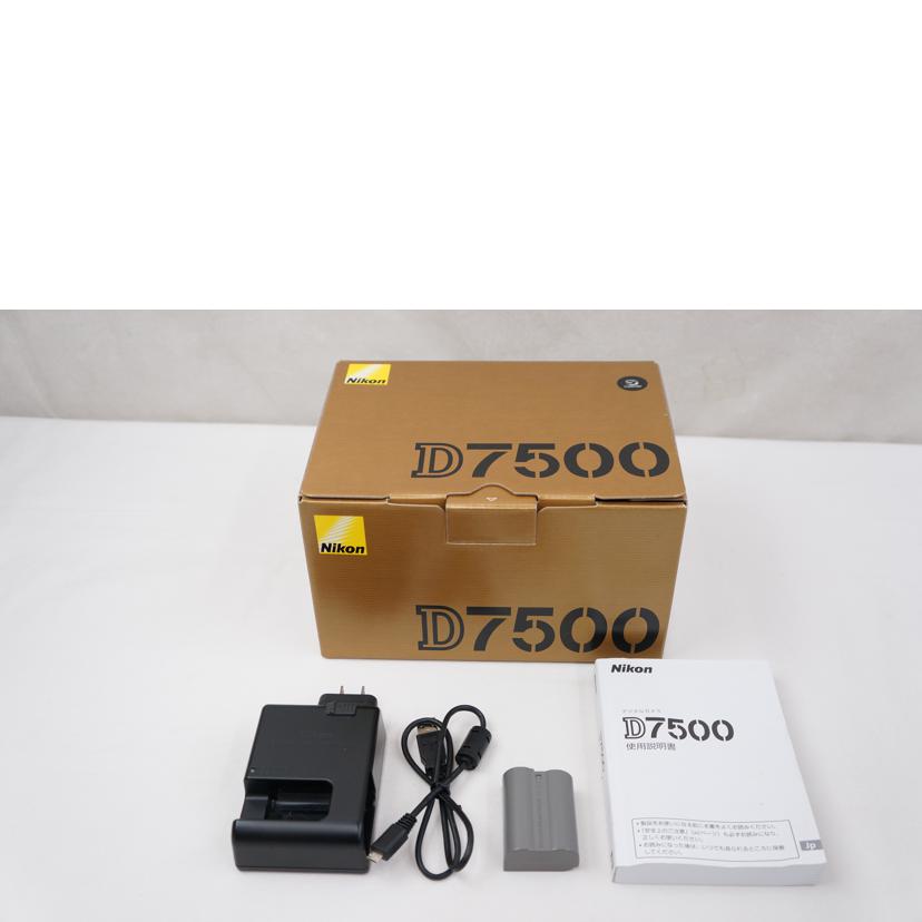 Nikon ニコン/デジタル一眼/D7500/D7500//2008771/ABランク/67