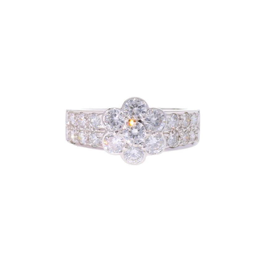 / PT900ダイヤリング0.63/0.86ct//Aランク/75