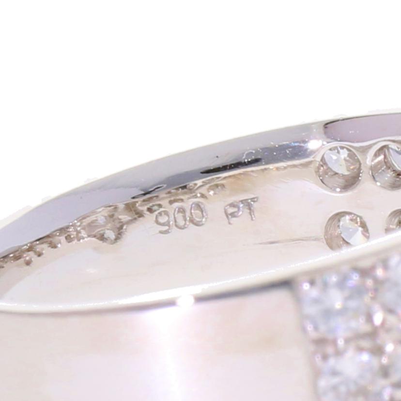 / PT900ダイヤリング0.63/0.86ct//Aランク/75