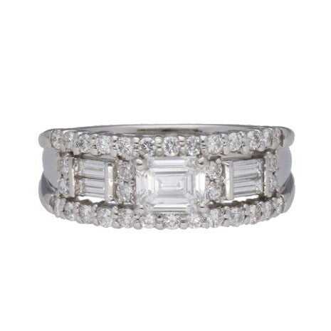 PT900ダイヤリング0.589/0.69ct//Aランク/75