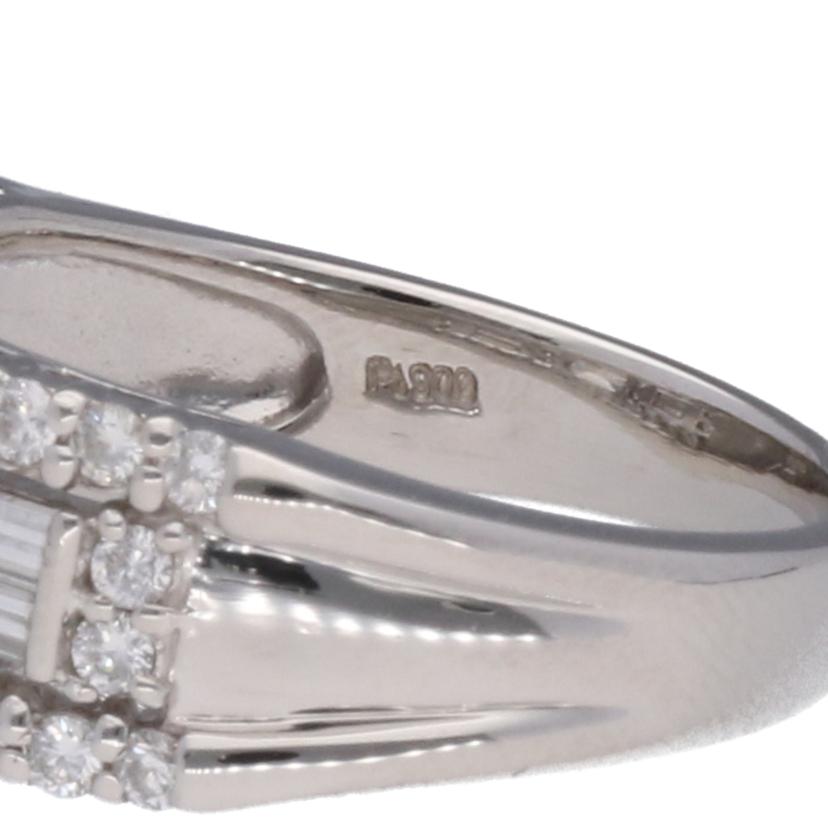 PT900ダイヤリング0.589/0.69ct//Aランク/75