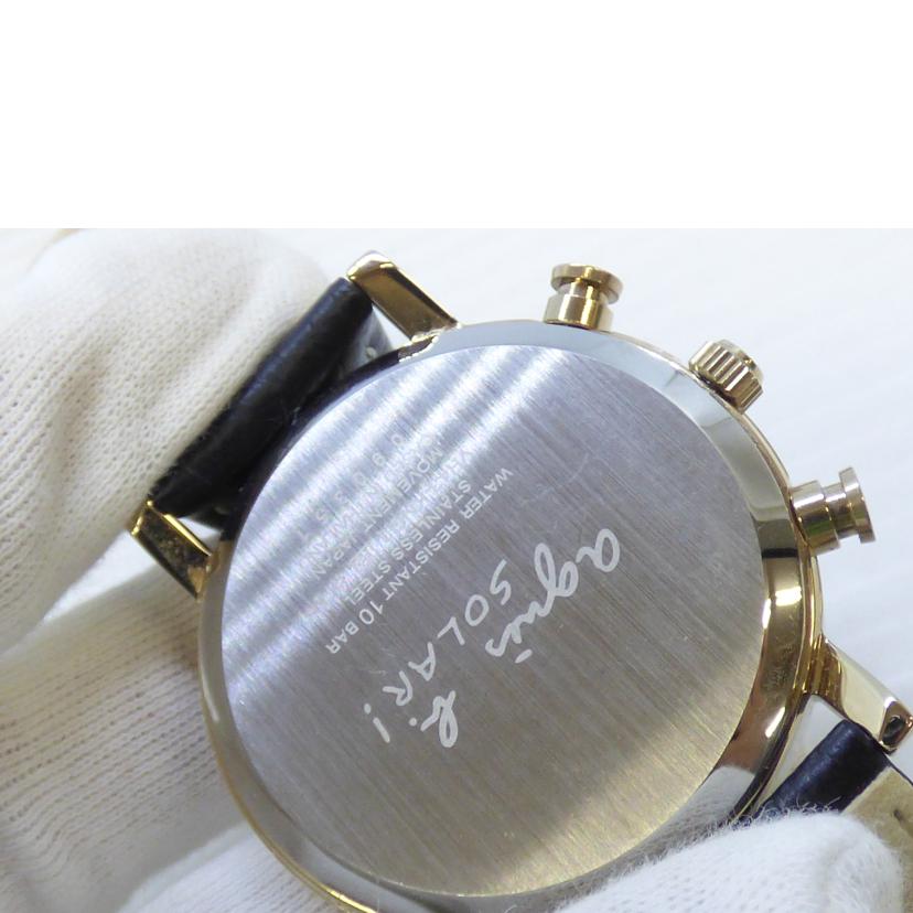 アニエスb アニエスベー/メンズウォッチ/ソーラー/VR43-KNG0//090***/ABランク/64