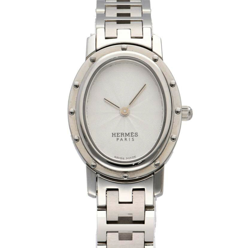HERMES エルメス/クリッパー・オーバル/レディース/クオーツ/CO1.210//1981991/Aランク/75