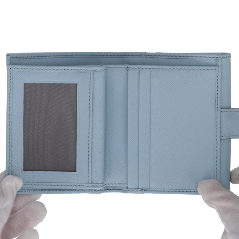 Salvatore Ferragamo フェラガモ/ヴァラリボン Wホック2つ折り財布/22A995//ABランク/75