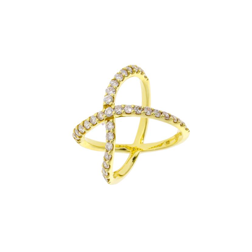 / K18ダイヤリング1.05ct//Aランク/75