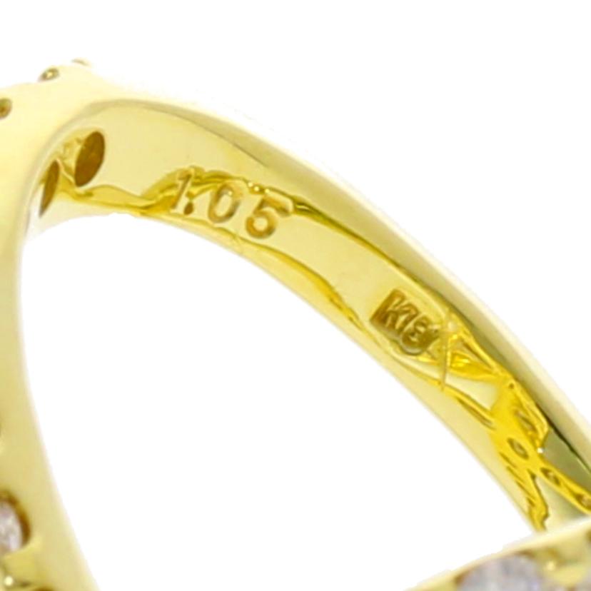 / K18ダイヤリング1.05ct//Aランク/75