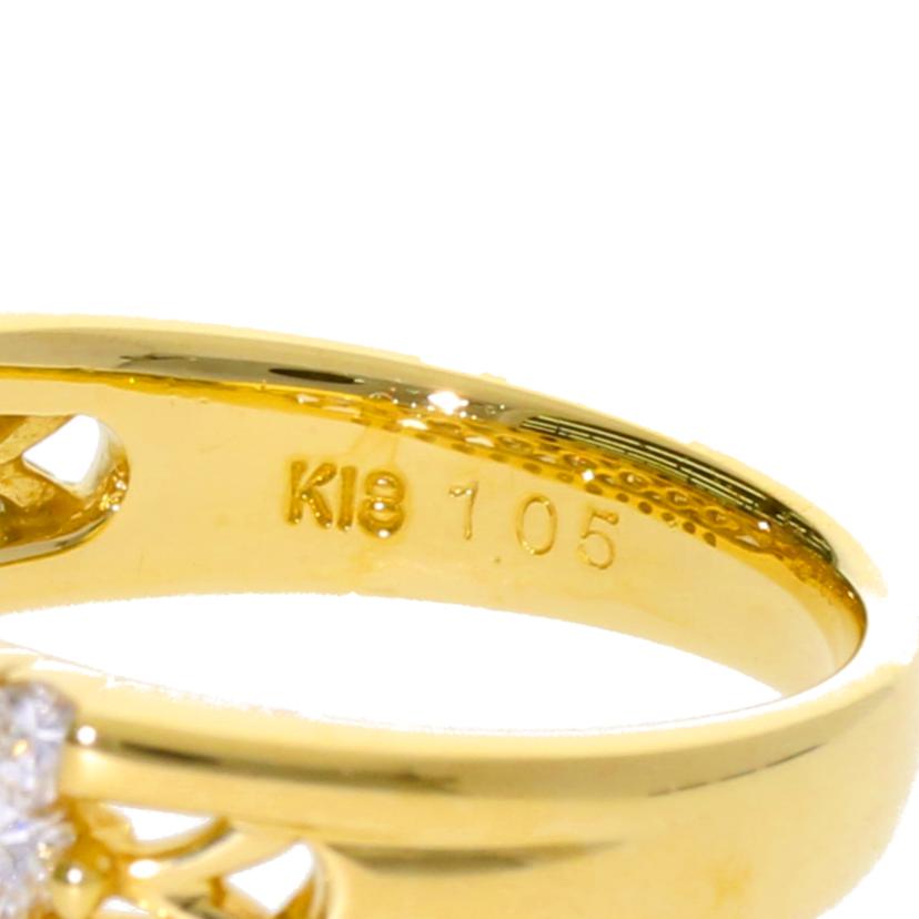 / K18ダイヤリング1.05ct//Aランク/75