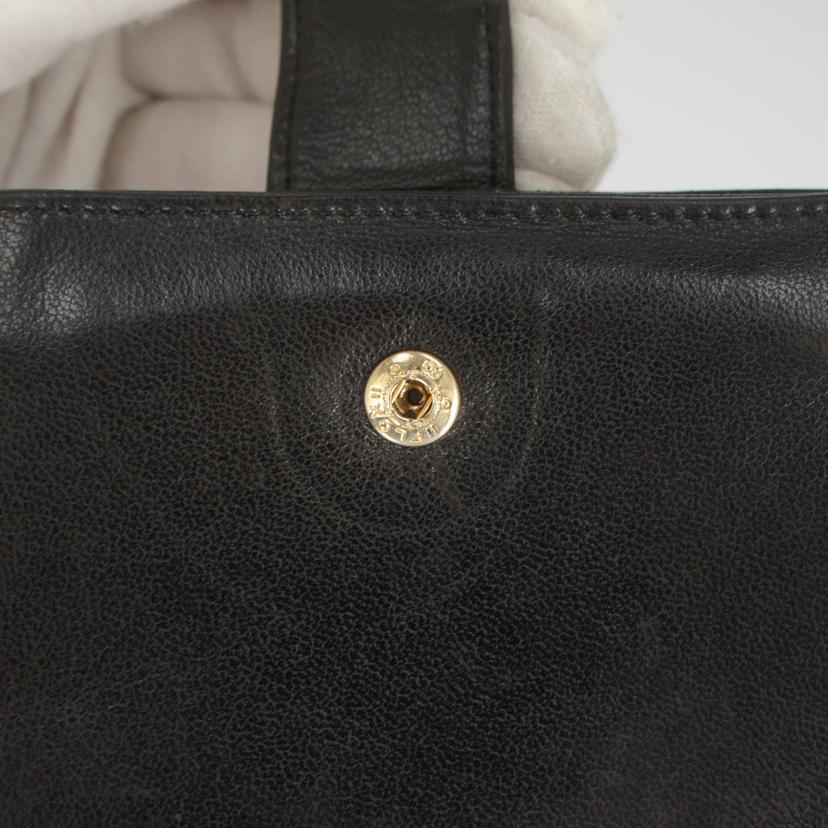 CHANEL シャネル/ココマークがま口二つ折り財布/ラムスキン//4729426/Bランク/75