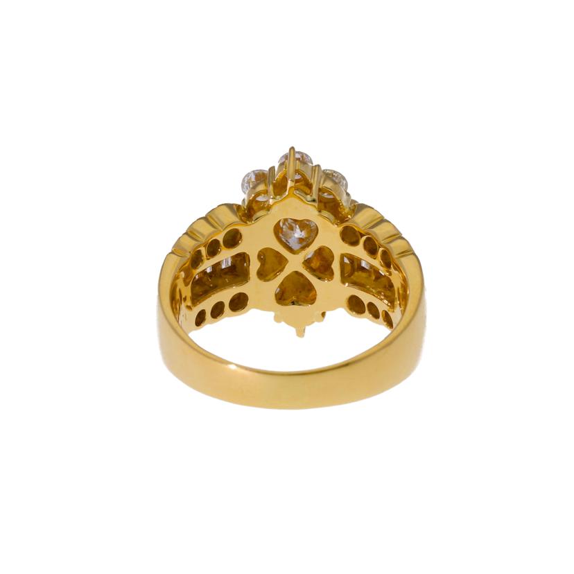 K18ダイヤリング1.184/2.03ct//Aランク/75