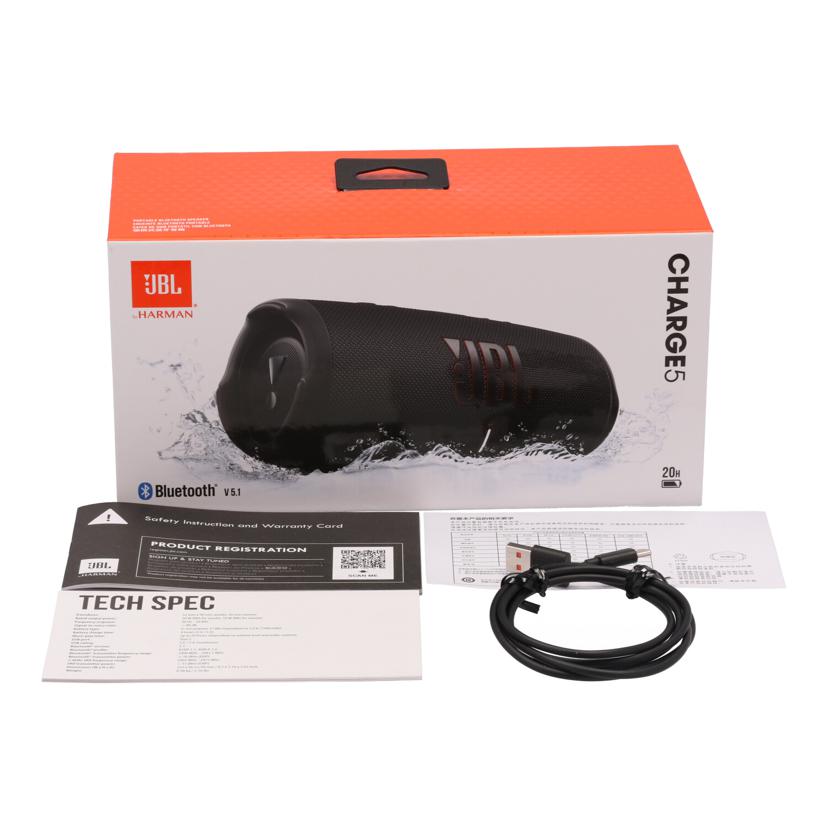 JBL JBL/ポータブル防水スピーカー/CHARGE5//ND0792-JM0841000/Aランク/05