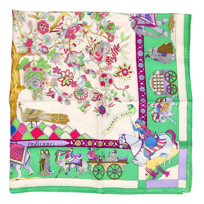 HERMES エルメス/カレ90/眩惑のインド//Aランク/75