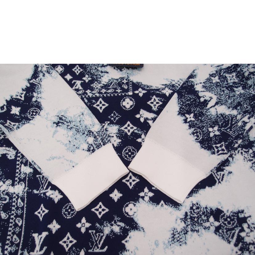 Louis Vuitton ルイヴィトン/モノグラムバンダナクルーネックニット/RM222M JL4 HNN24//Sランク/69