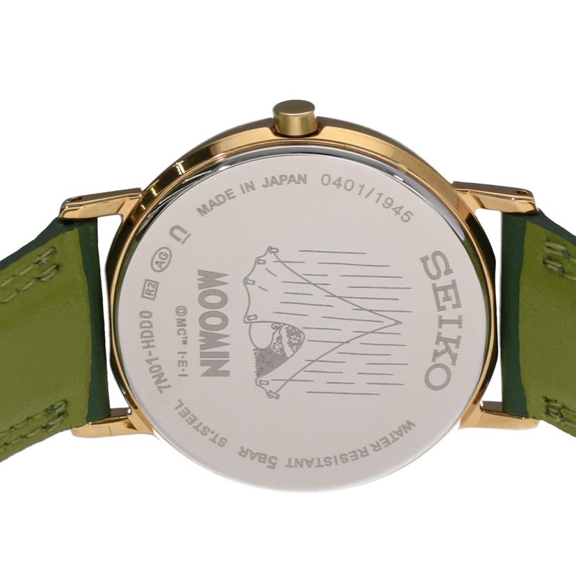 SEIKO セイコー/ムーミンコラボウォッチ/スナフキン/クオーツ/7N01-HDD0//0401/1945/SAランク/75