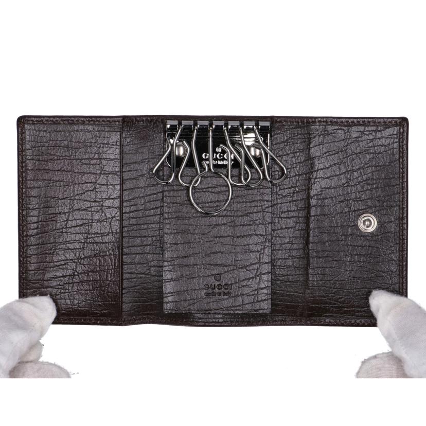 GUCCI グッチ/インターロッキング6連キーケース/115225//0959/Aランク/75