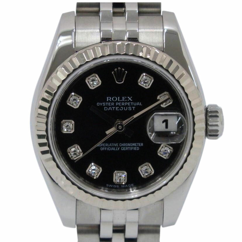ROLEX ロレックス/DATE JUST/10P新ダイヤ/レディース/179174G//Z885985/ABランク/77